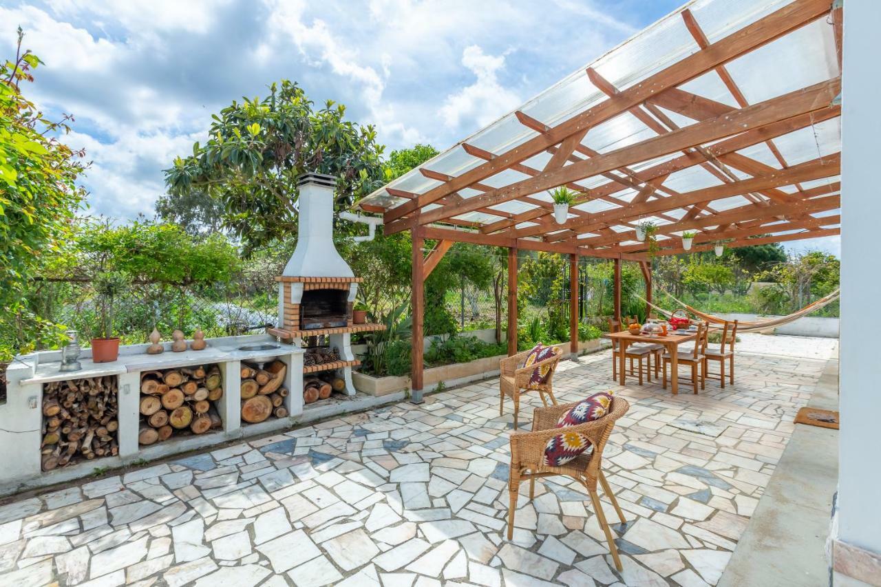 Chitaka'S Organic Farmhouse In Ribatejo Santo Estevao  Luaran gambar